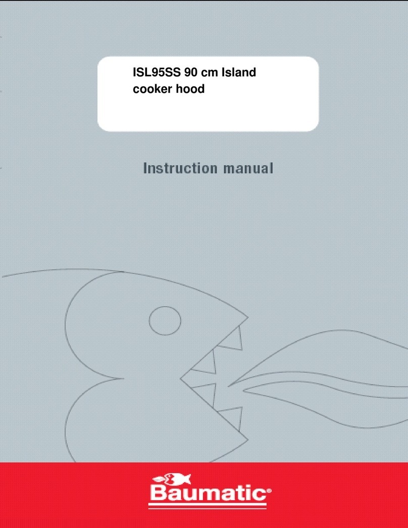 Baumatic ISL95SS User manual Baumatic ISL95SS User manual