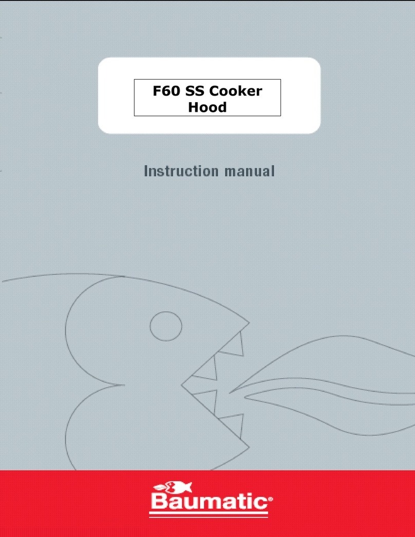 Baumatic F60 SS User manual Baumatic F60 SS User manual