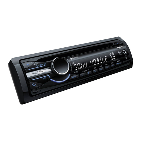 Sony MEX-BT2900 User manual