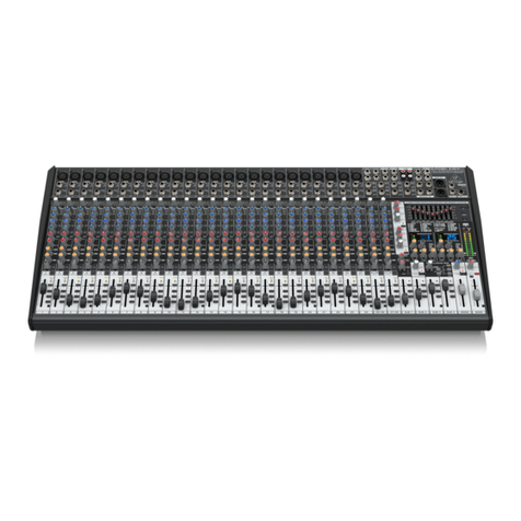 Behringer Eurodesk SX3242FX User manual