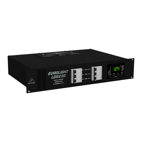 Behringer EUROLIGHT LD6230 User manual