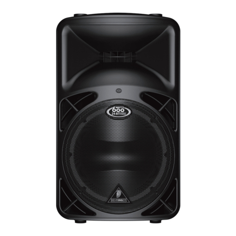 Behringer Eurolive B415DSP user manual