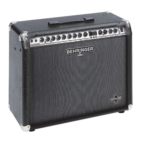 Behringer Ultratwin GX210 user manual
