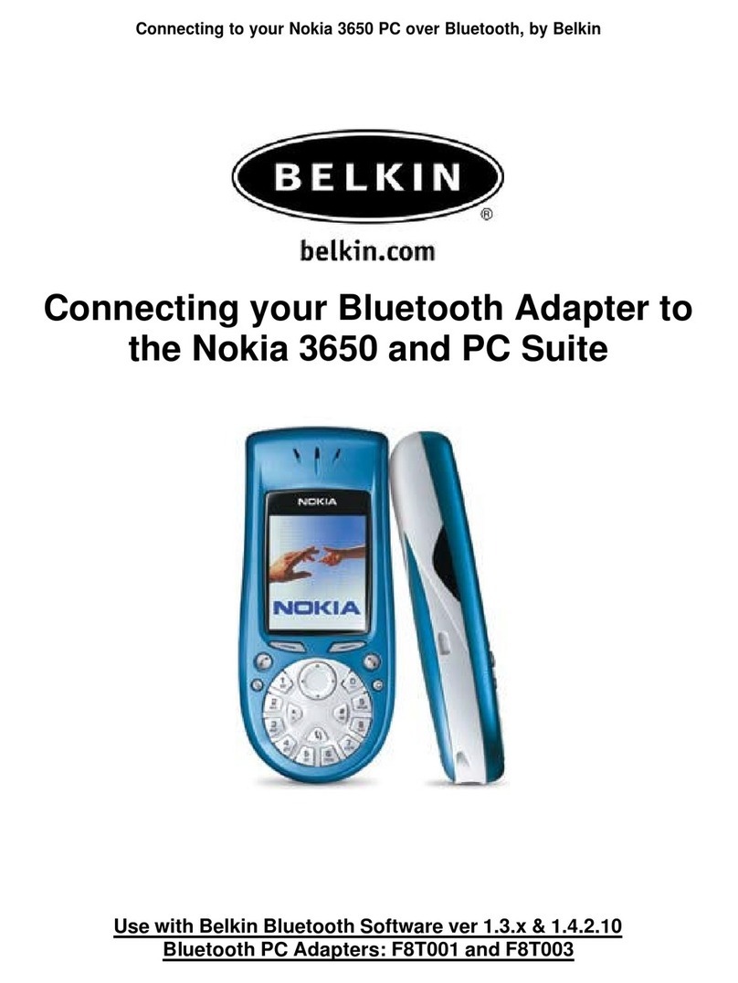 Belkin F8T001 Connection guide Belkin F8T001 Connection guide