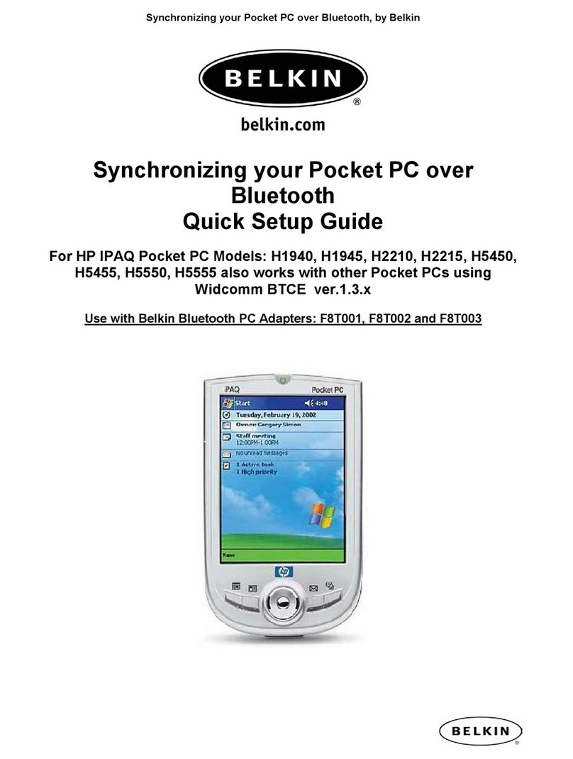 Belkin F8T001 User manual