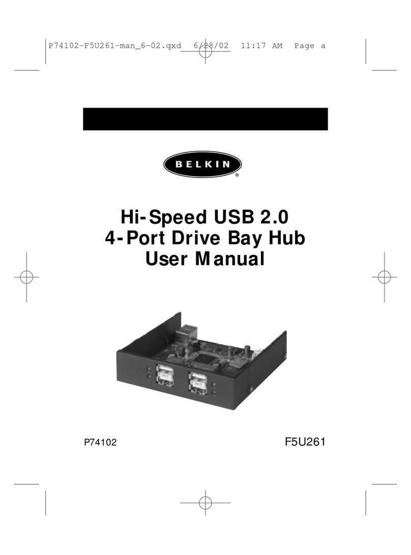 Belkin F5U261 User manual Belkin F5U261 User manual