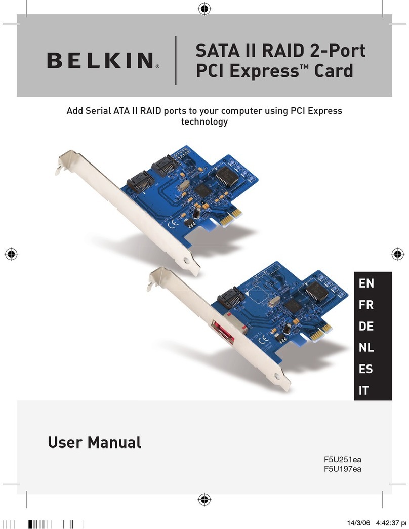 Belkin F5U197ea user manual