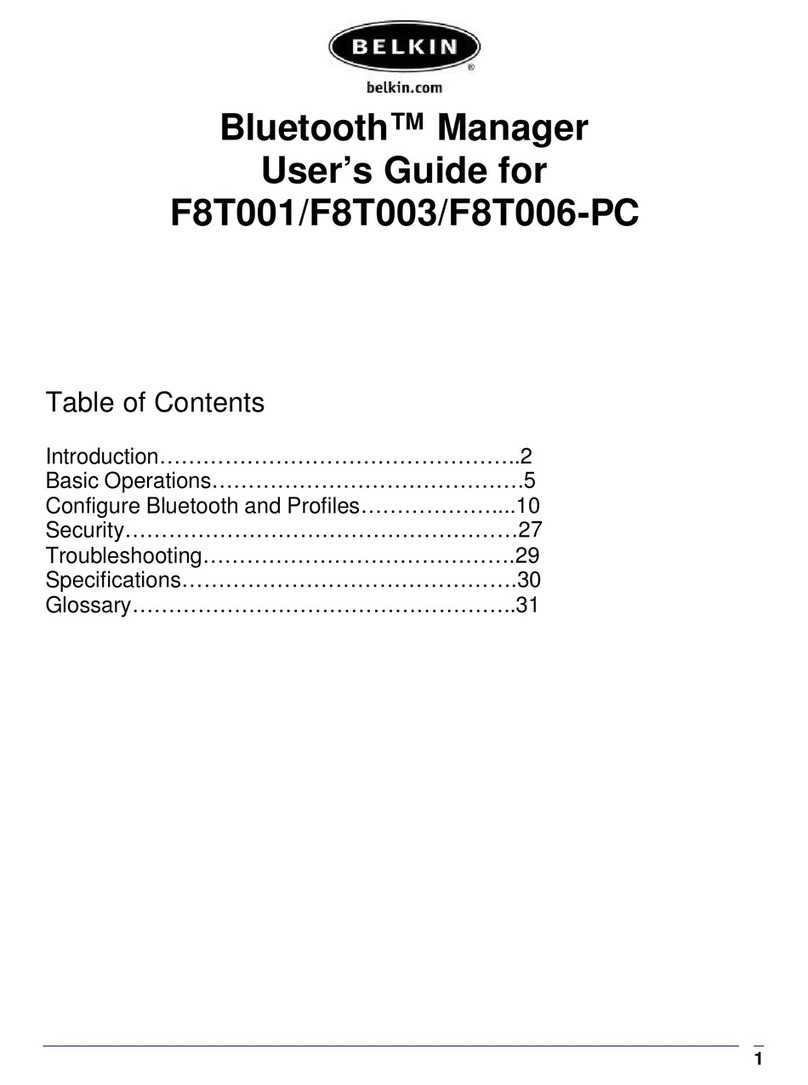 Belkin F8T001 user guide