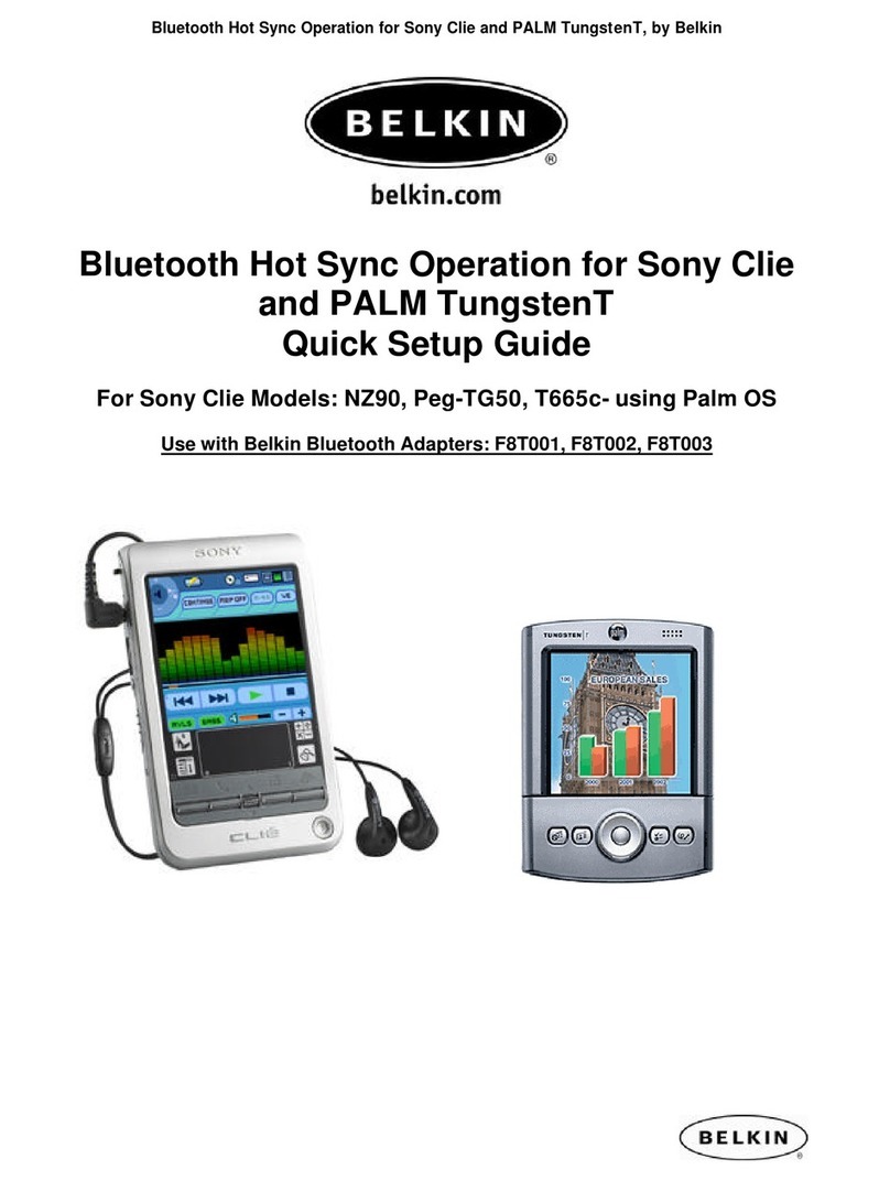 Belkin F8T001 User manual