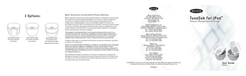 Belkin F8E467 User manual