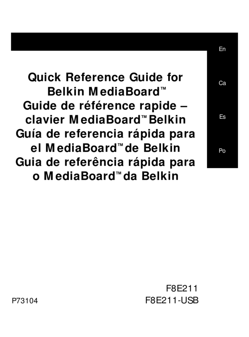 Belkin F8E211 User manual