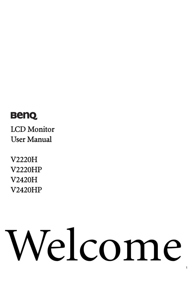 BenQ V2220H User manual
