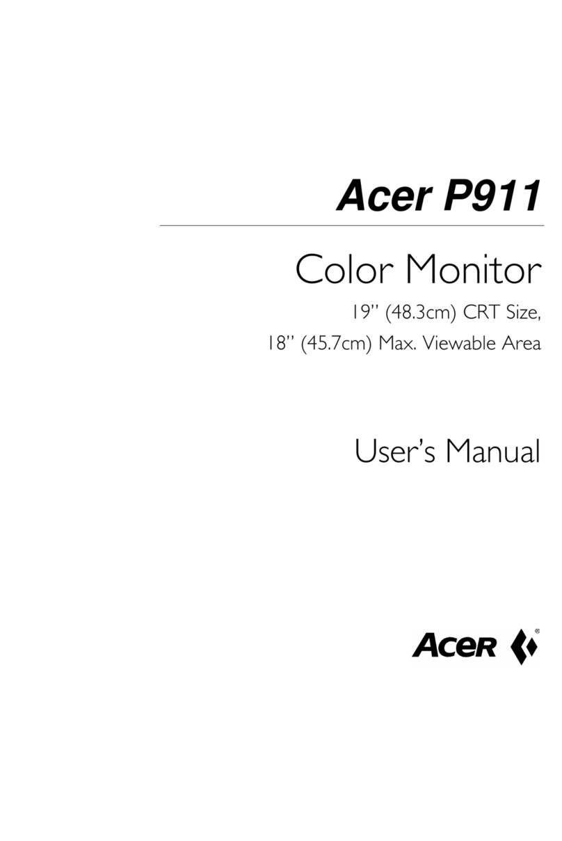 Acer P911 User manual