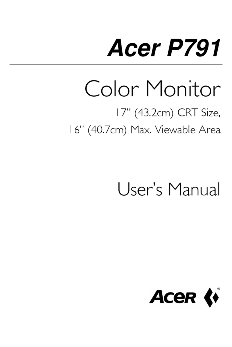 Acer P791 User manual