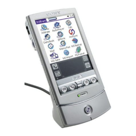 Sony PEG-N710C Add-on Application User guide