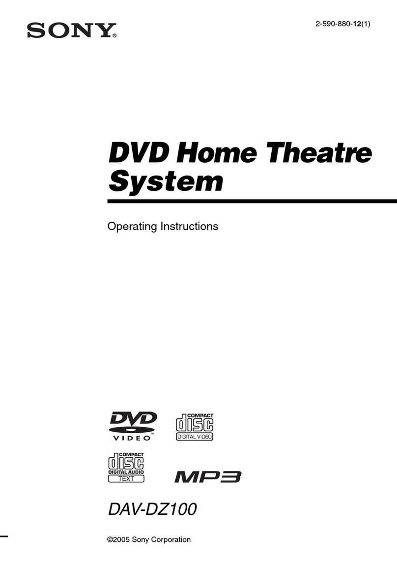 Sony HCD-DZ100 - Super Audio Cd/dvd Receiver User manual