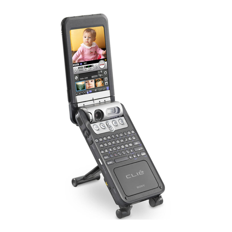 Sony CLIE PEG-NZ90 User manual