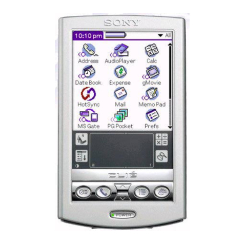 Sony PEG-N710C Memory Stick Gate v2.0 Instruction sheet Sony PEG-N710C Memory Stick Gate v2.0 Instruction sheet
