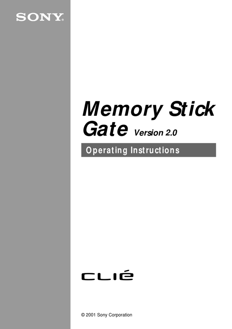 Sony PEG-N710C Memory Stick Autorun v1.2 User manual