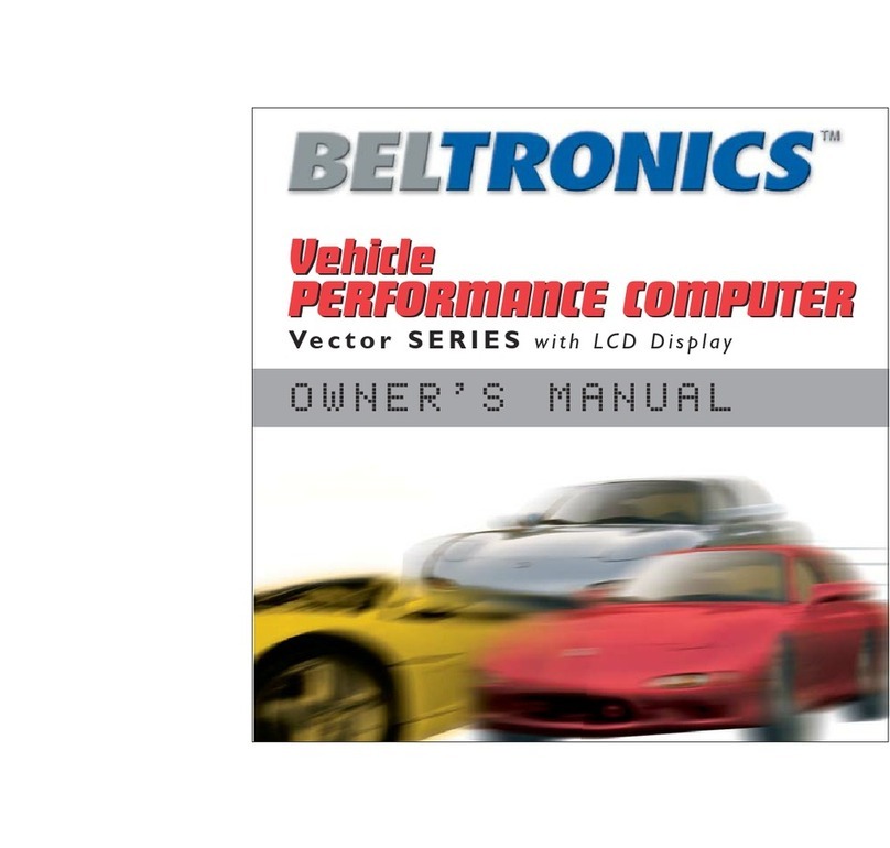Beltronics GX1 owner's manual