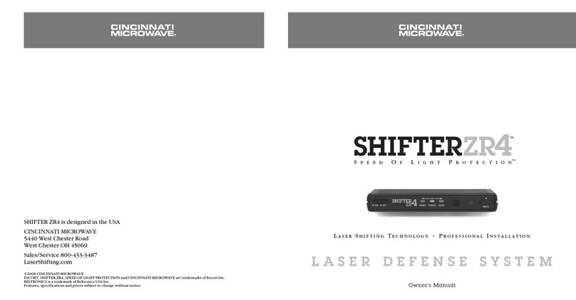 Beltronics Shifter ZR4 User manual
