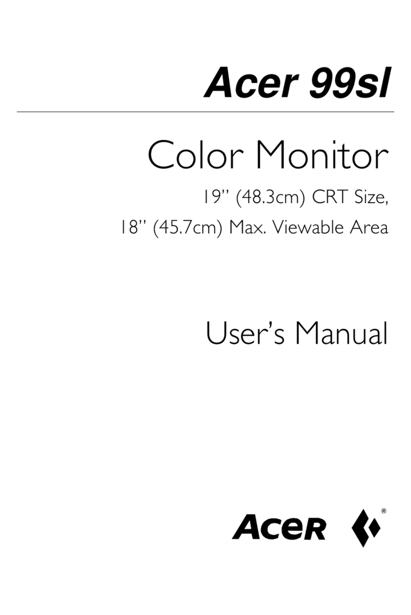 Acer 99sl User manual