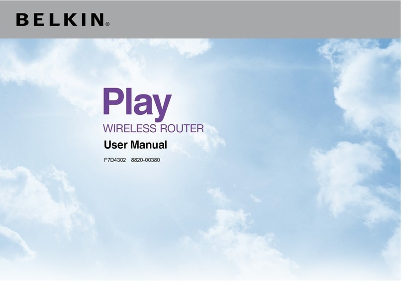 Belkin F7D4302 User manual