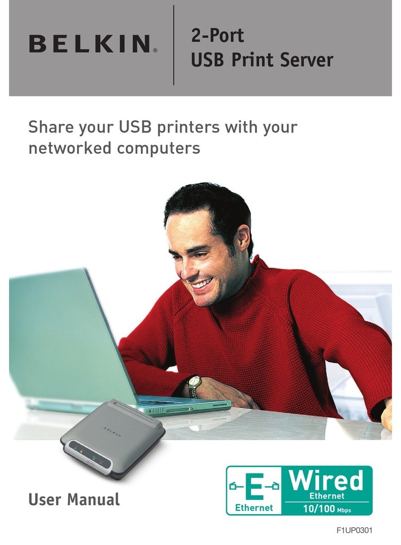 Belkin F1UP0301 user manual