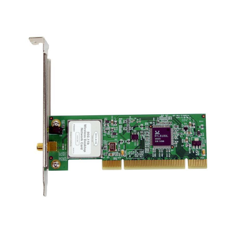 Belkin F5D6001 User manual Belkin F5D6001 User manual