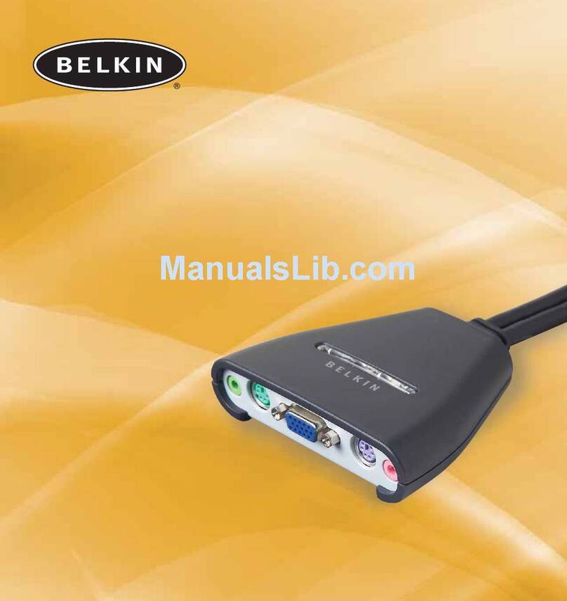 Belkin OmniView F1DL102P User manual Belkin OmniView F1DL102P User manual