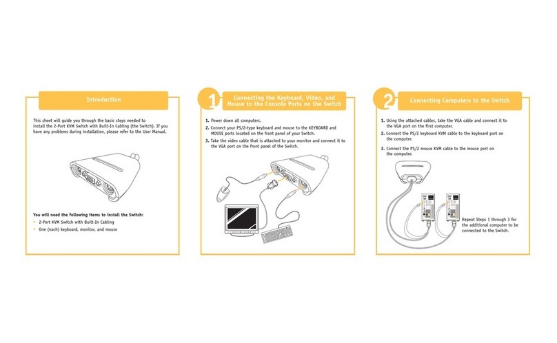 Belkin OmniView F1DK102P User manual Belkin OmniView F1DK102P User manual