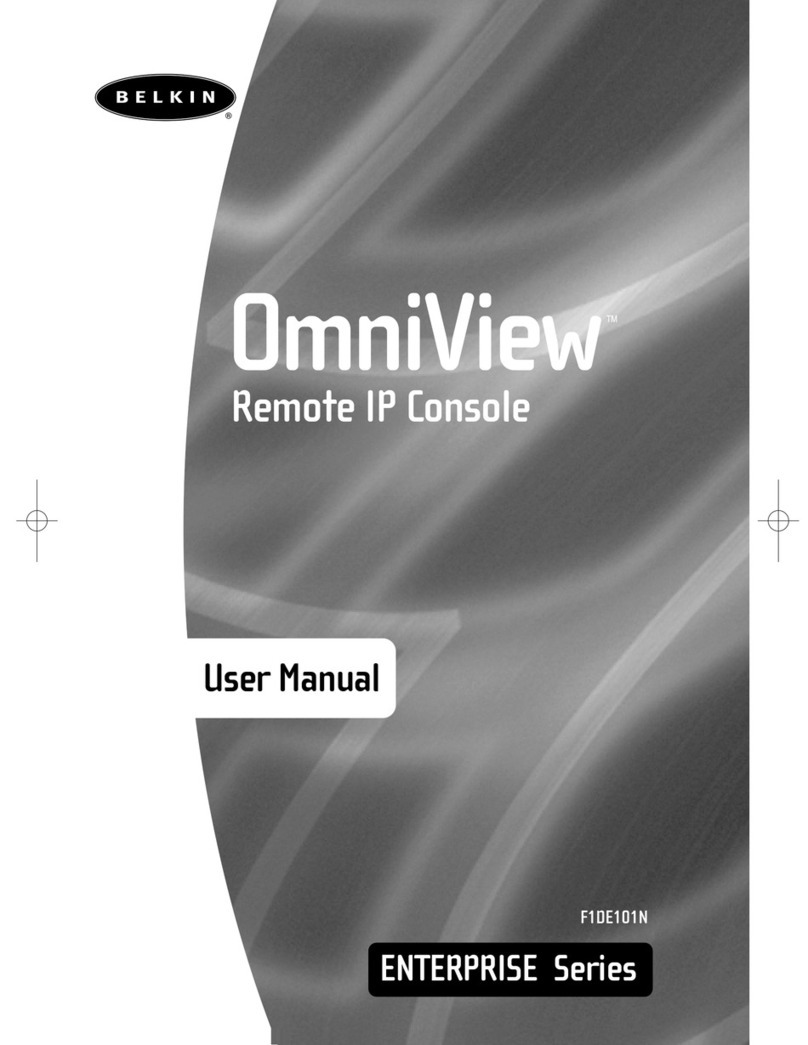 Belkin OmniView F1DE101N User manual
