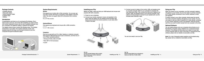 Belkin OmniView F1DG102W User manual Belkin OmniView F1DG102W User manual