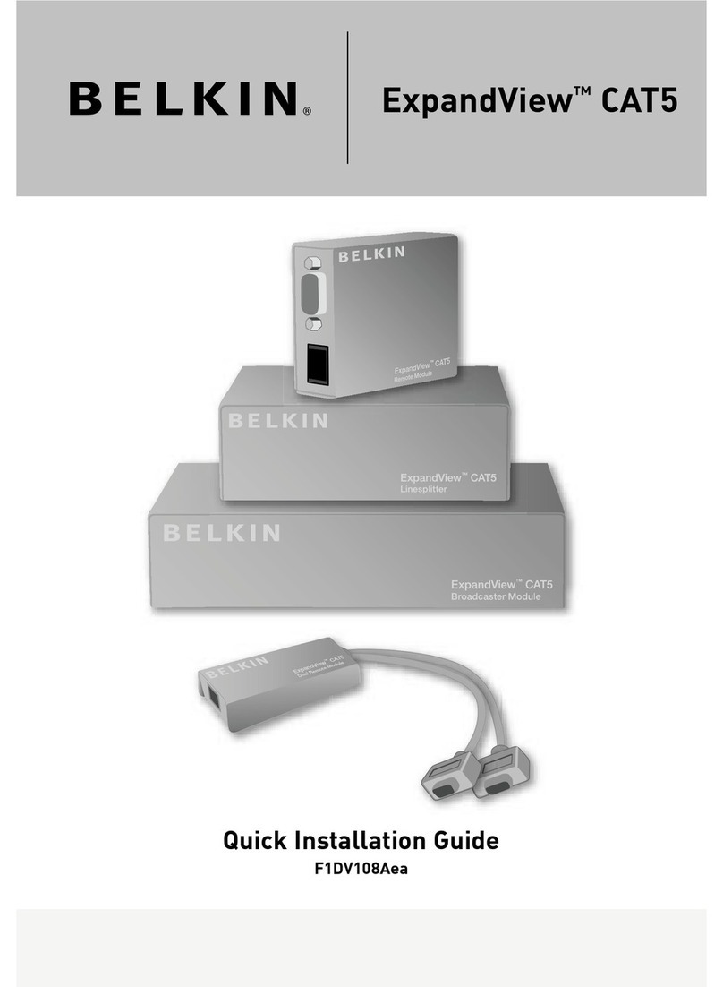 Belkin F1DV108Aea User manual
