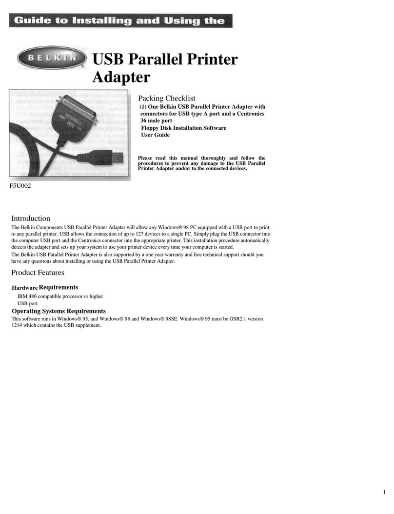 Belkin F5U002 Guide