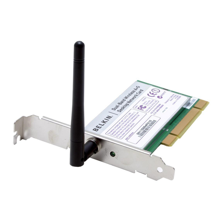 Belkin F6D3000 Quick installation guide Belkin F6D3000 Quick installation guide