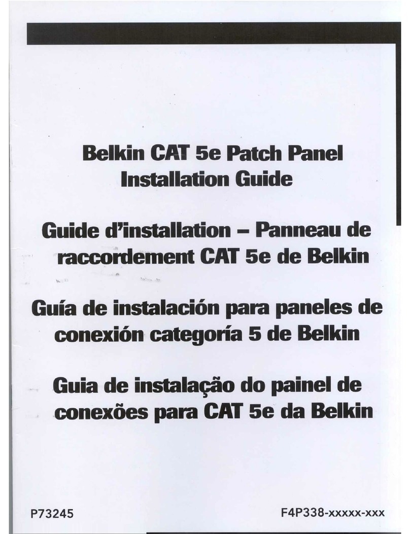 Belkin F4P338 Series User manual