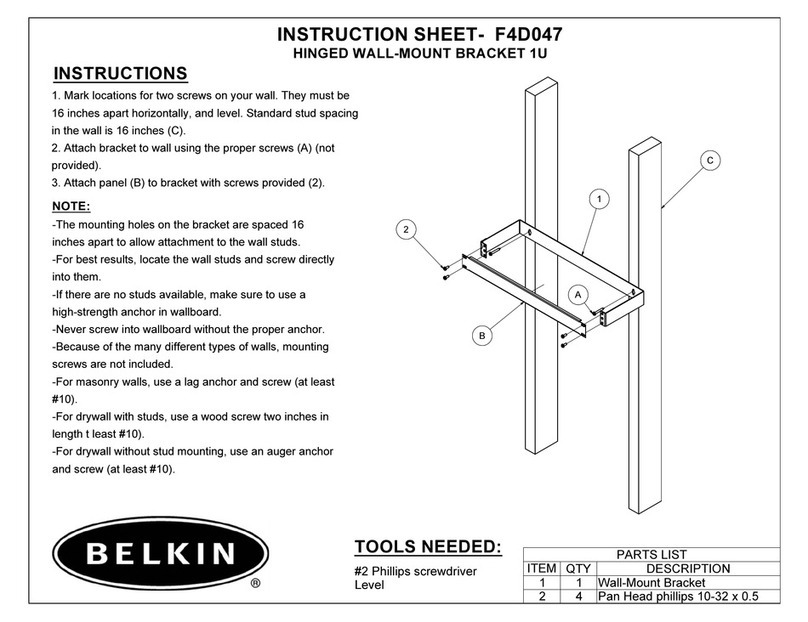 Belkin F4D047 instruction sheet
