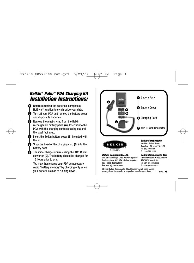 Belkin F8V7P000 installation instructions