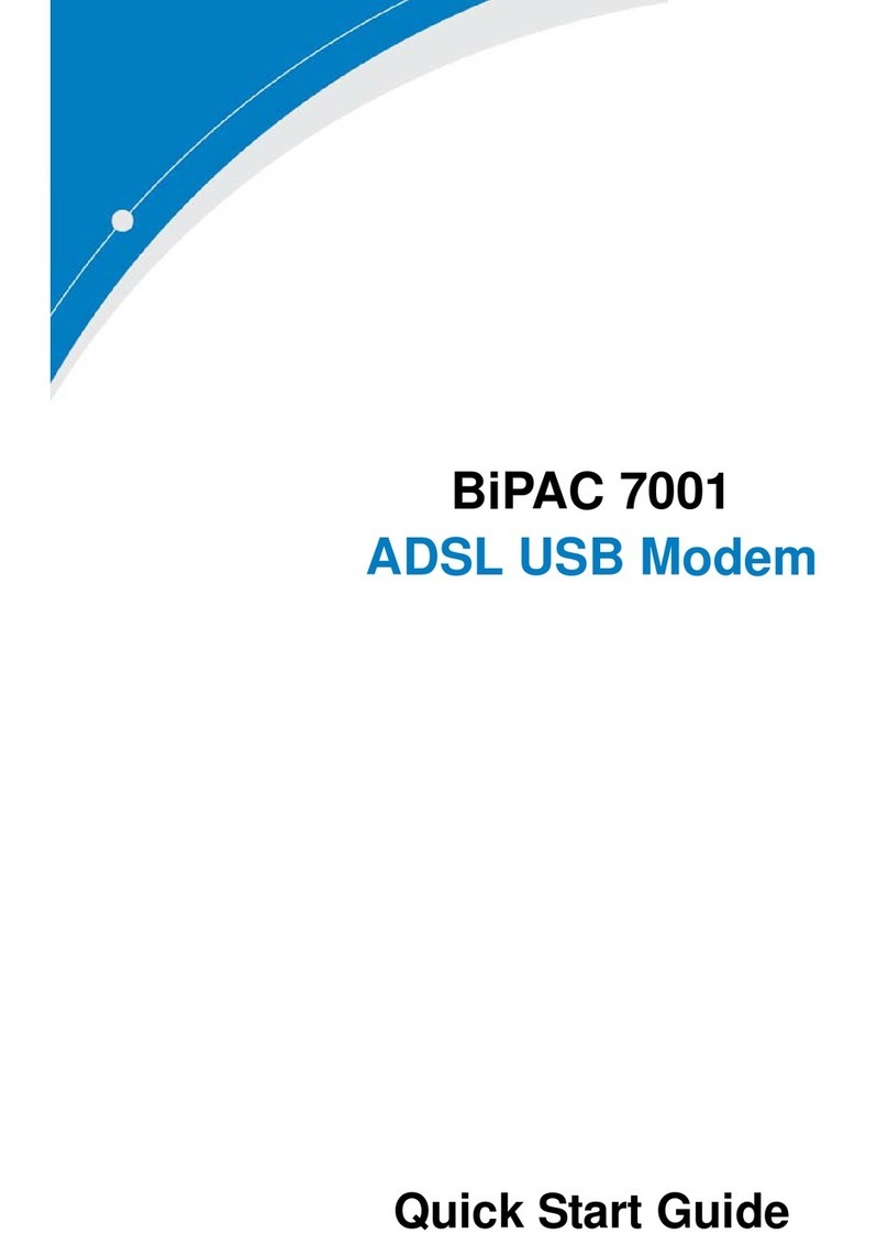 Billion BiPAC 7001 User manual