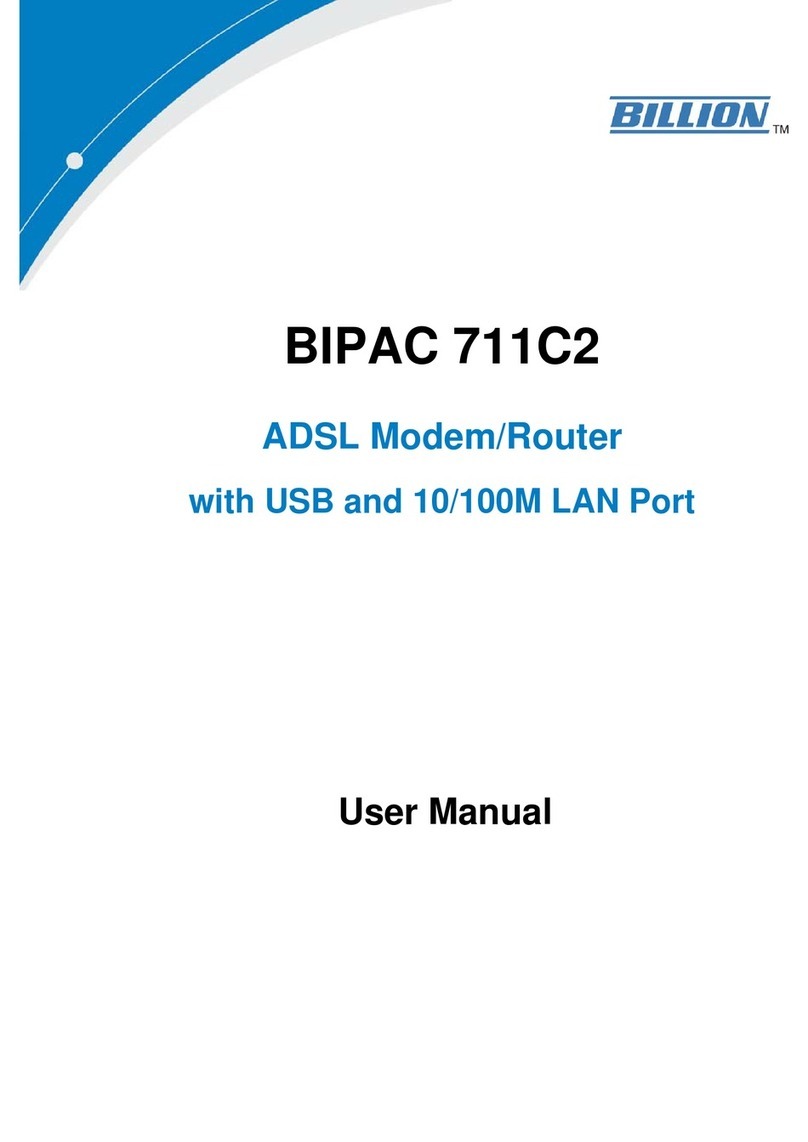 Billion BiPAC 711C2 User manual