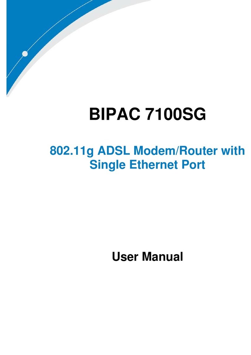 Billion BiPAC 7100SG user manual
