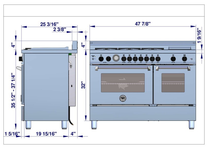 Bertazzoni A486GGGVXS User guide Bertazzoni A486GGGVXS User guide