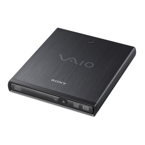 Sony VGP-UDRW1 - VAIO - DVD±RW User manual