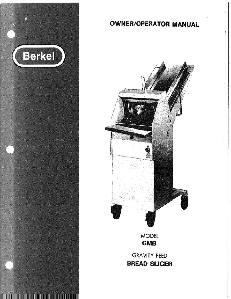 Berkel GMB Owner's manual