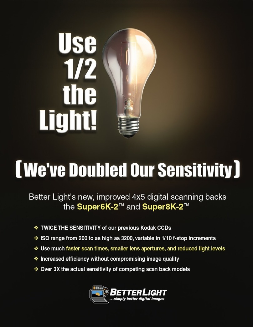 Better Light Super 6K-2 datasheet
