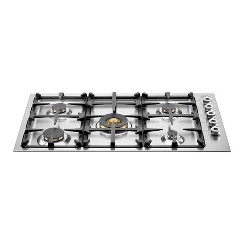 Bertazzoni QB36500X Installation, service and user instructions
