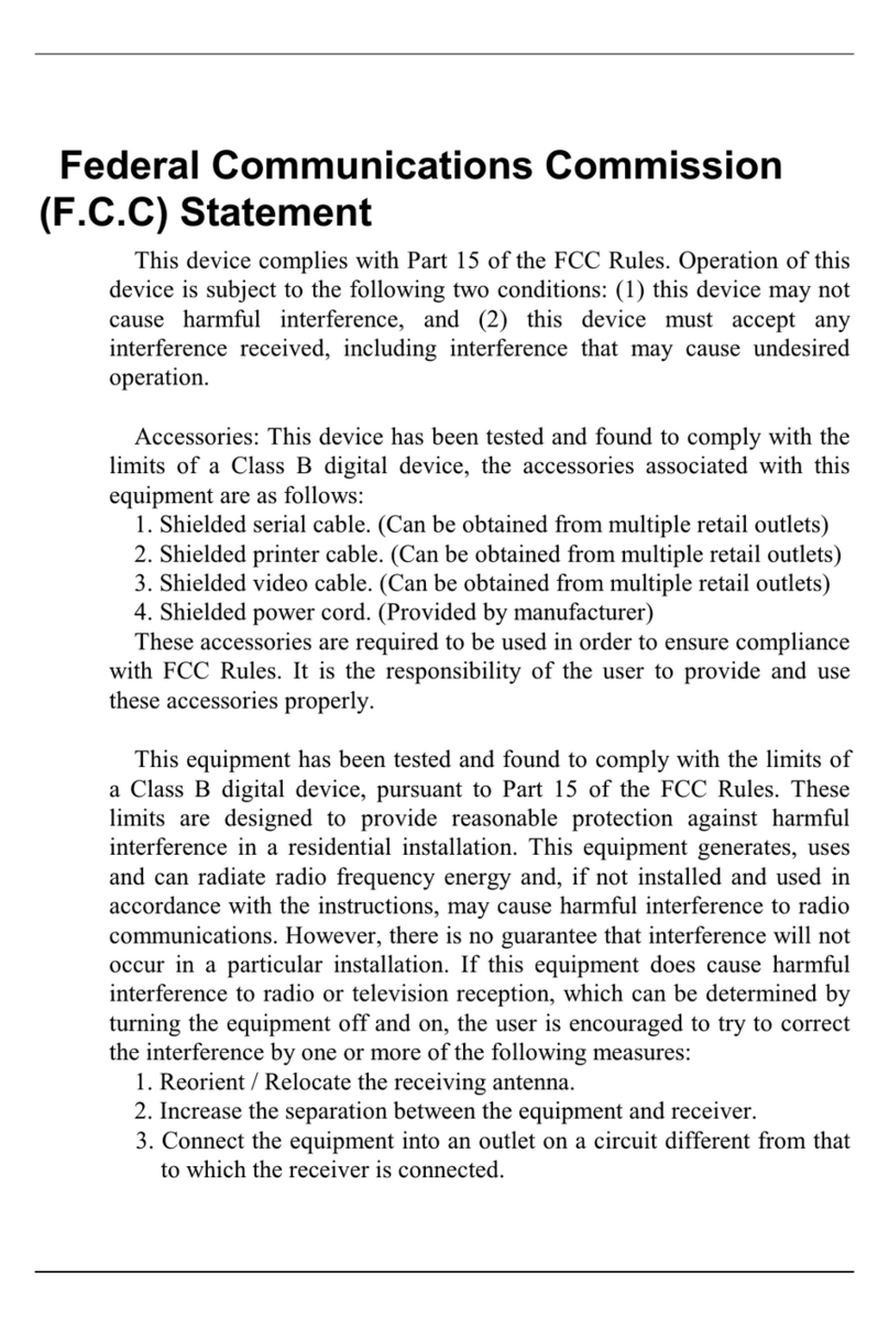 Biostar M5SAA User manual