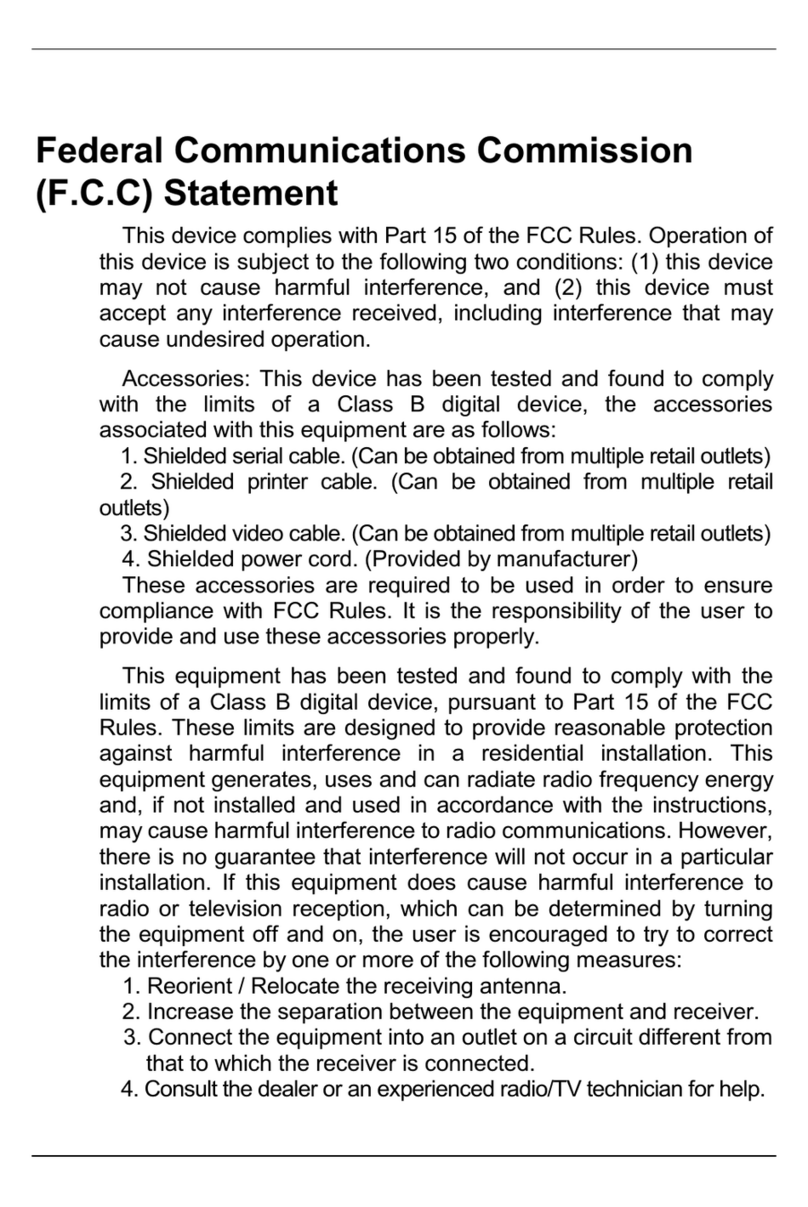 Biostar M5ALA User manual