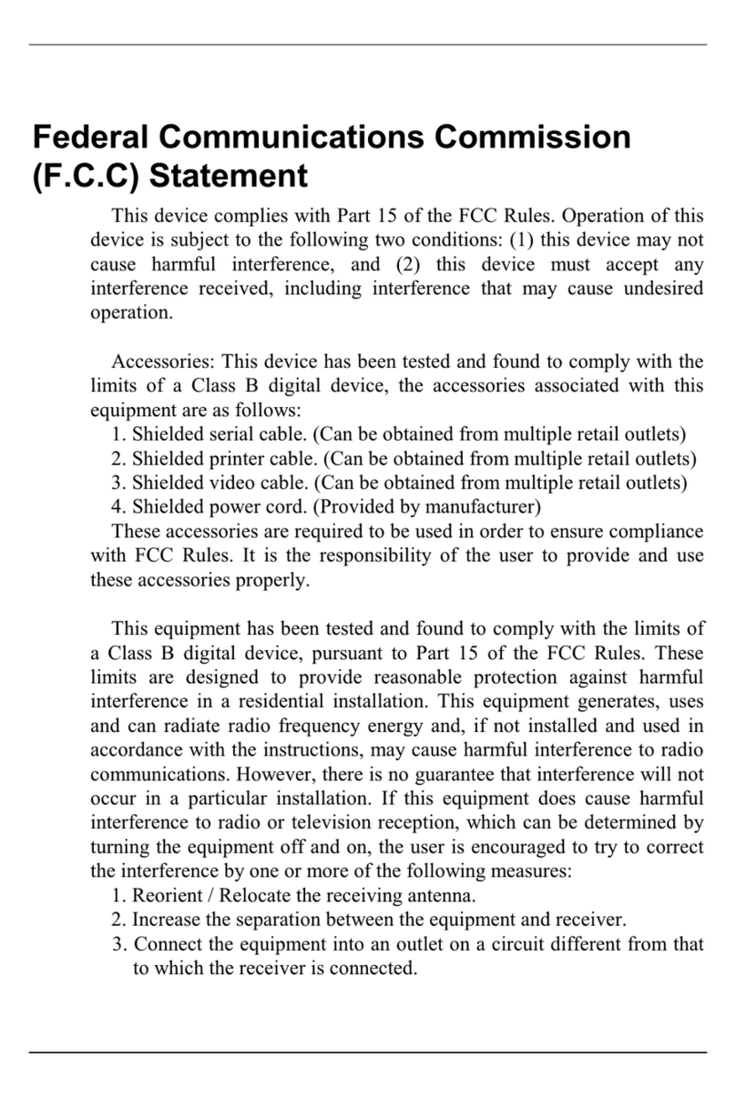 Biostar M6TWC User manual